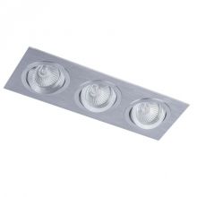 Mooty oprawa stropowa 3x35W GU5,3 12V aluminium szczotkowane